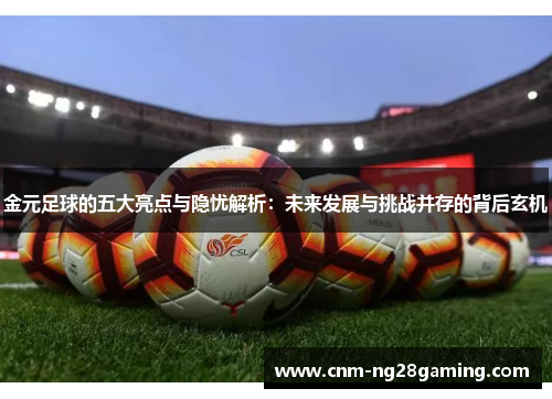 金元足球的五大亮点与隐忧解析:未来发展与挑战并存的背后玄机 金元足球的五大亮点与隐忧解析:未来发展与挑战并存的背后玄机
