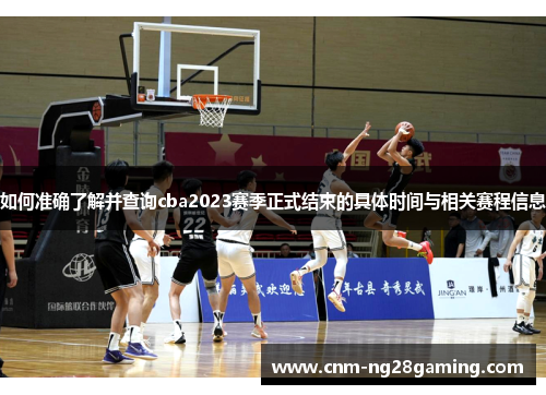 如何准确了解并查询cba2023赛季正式结束的具体时间与相关赛程信息