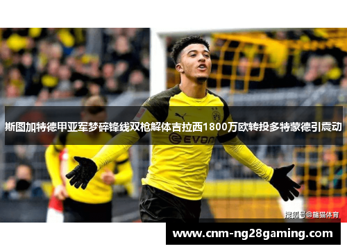 斯图加特德甲亚军梦碎锋线双枪解体吉拉西1800万欧转投多特蒙德引震动